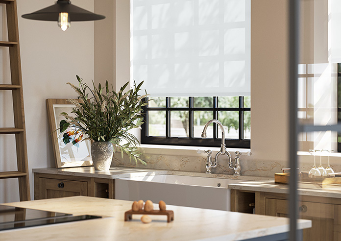 Roma (FR), Snow - Twist&Fit Roller Blind - Image 5